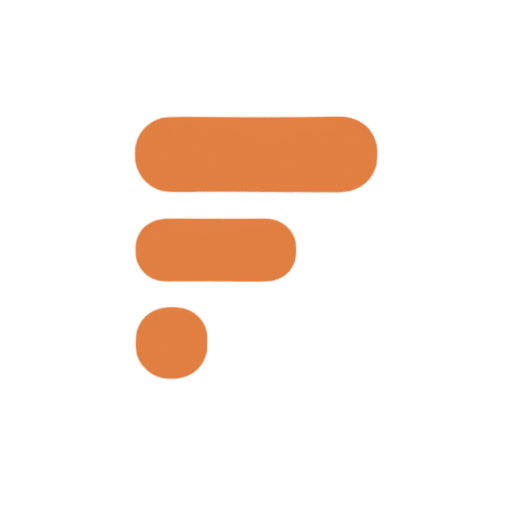 ícone Logo Fluindo inspiração transparente