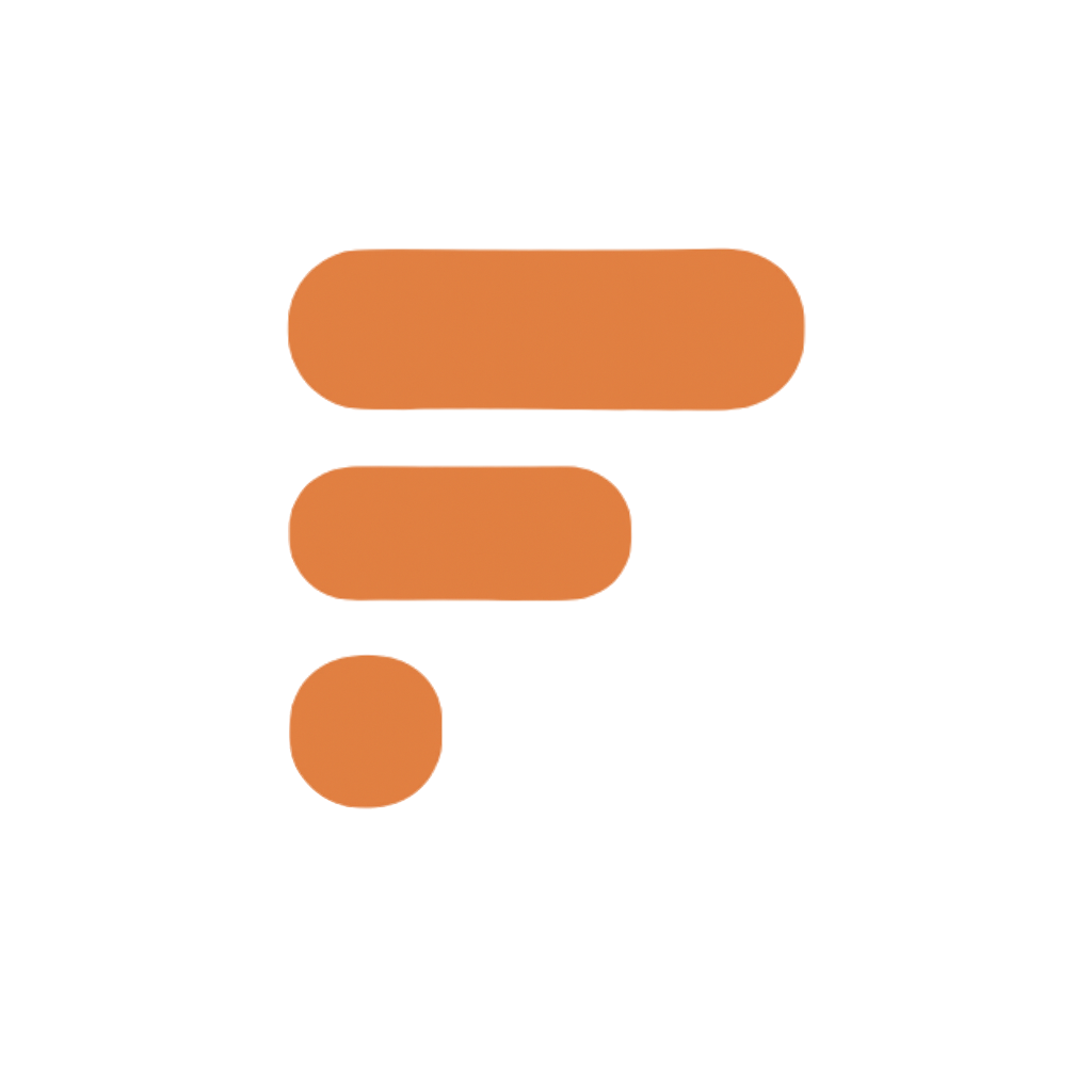 ícone Logo Fluindo inspiração transparente